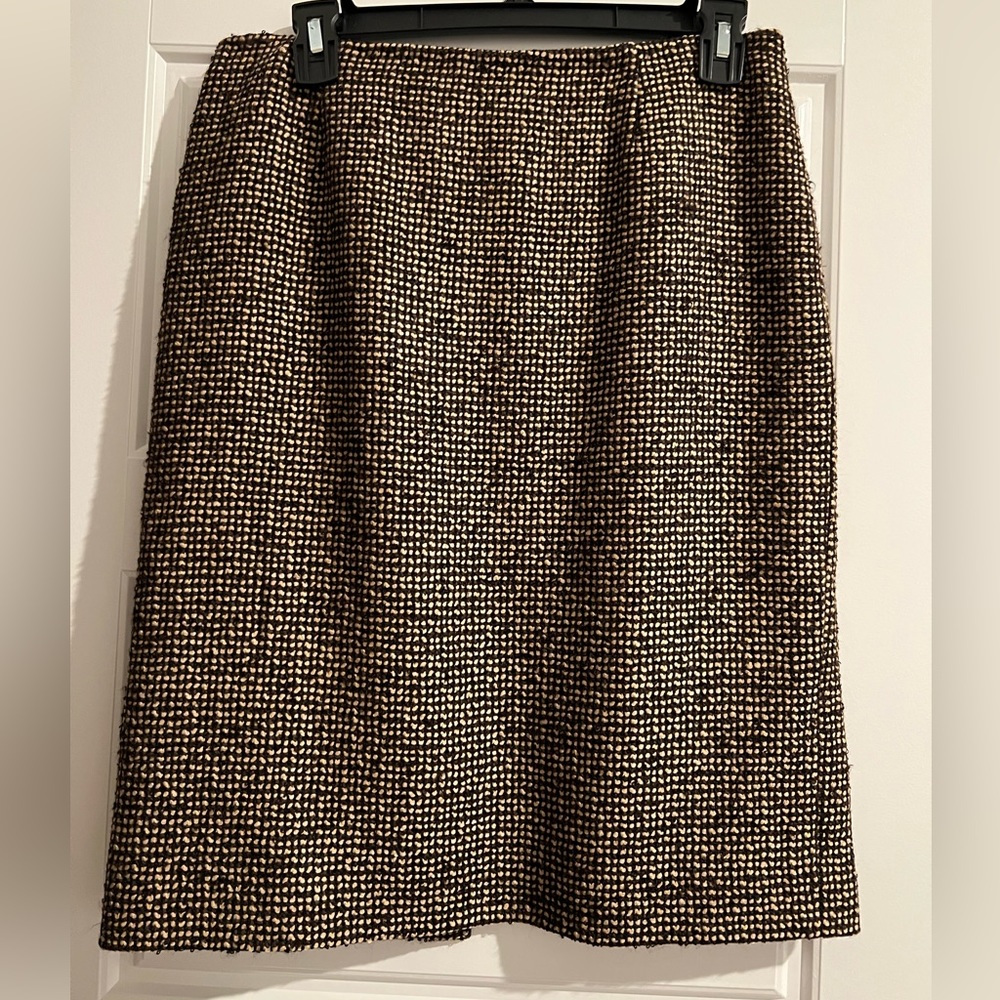 Moschino Tweed Pencil Skirt